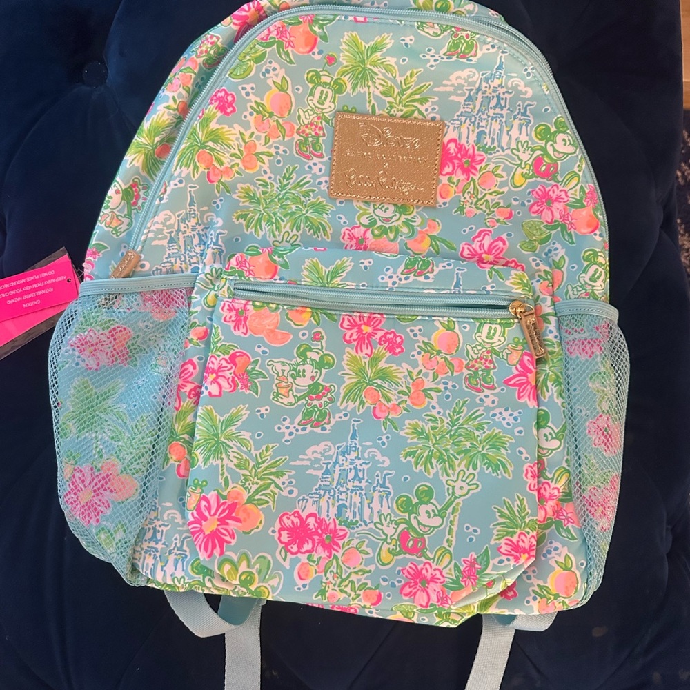 NWT. Lilly Pulitzer Lilly Loves Disney Backpack